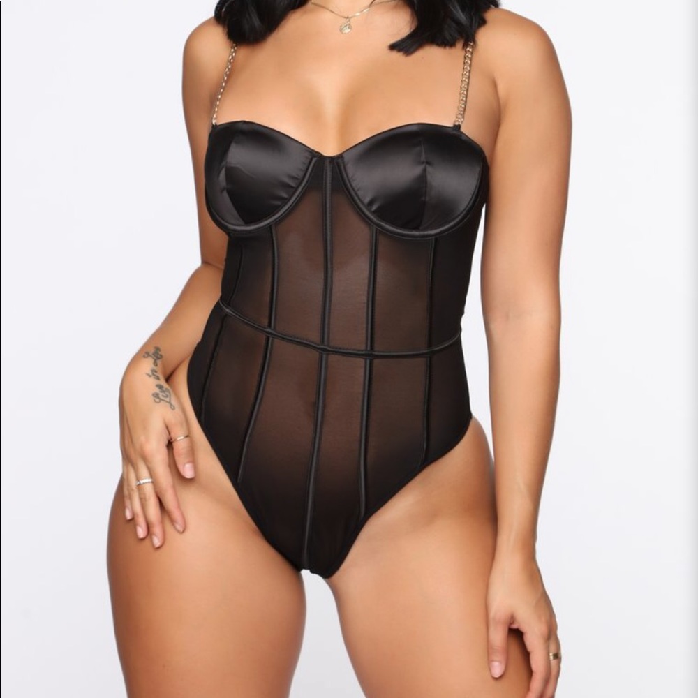 Chain bodysuit